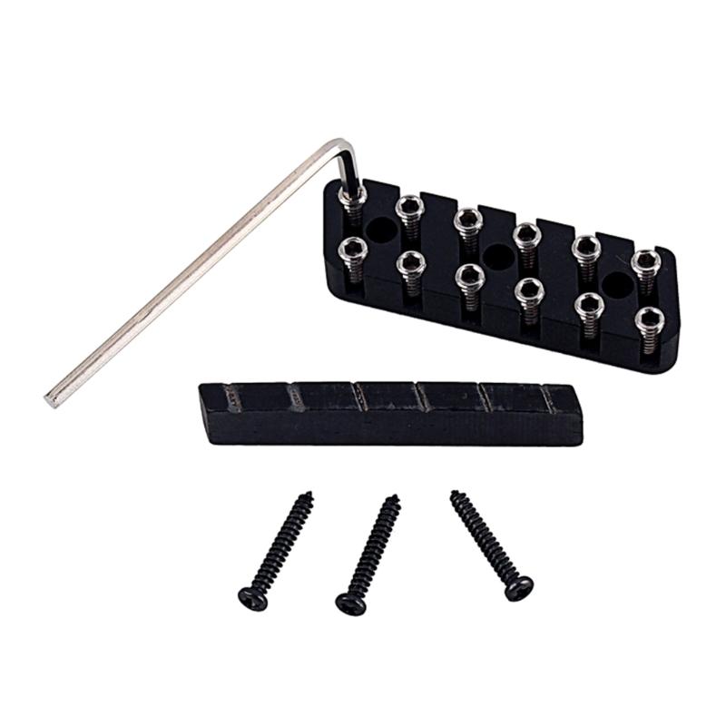 6/7/8 String Tremolo Lock System Locking Nut Accessories Lightweight Headless Guitar Bridge Portable Music Elements