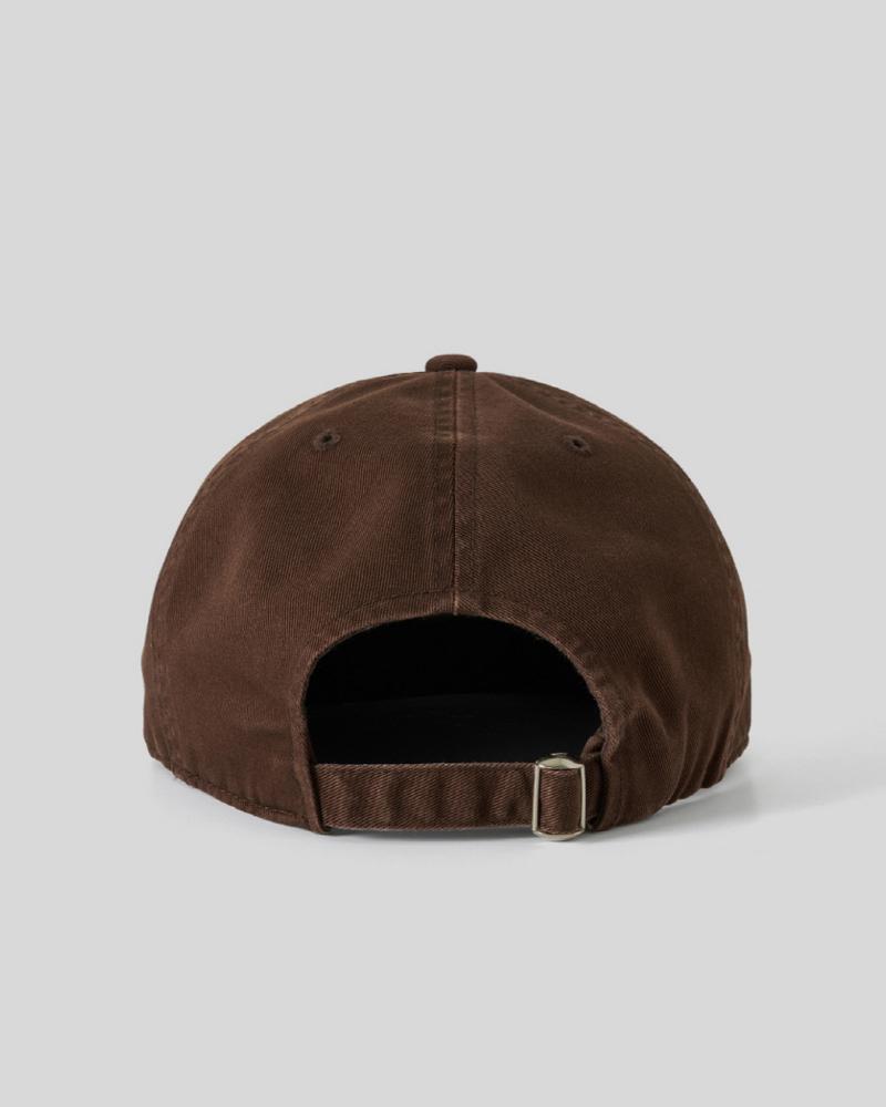 HUMAN N CAT Pound 3 Washed Flat Brim Cap [Brown]
