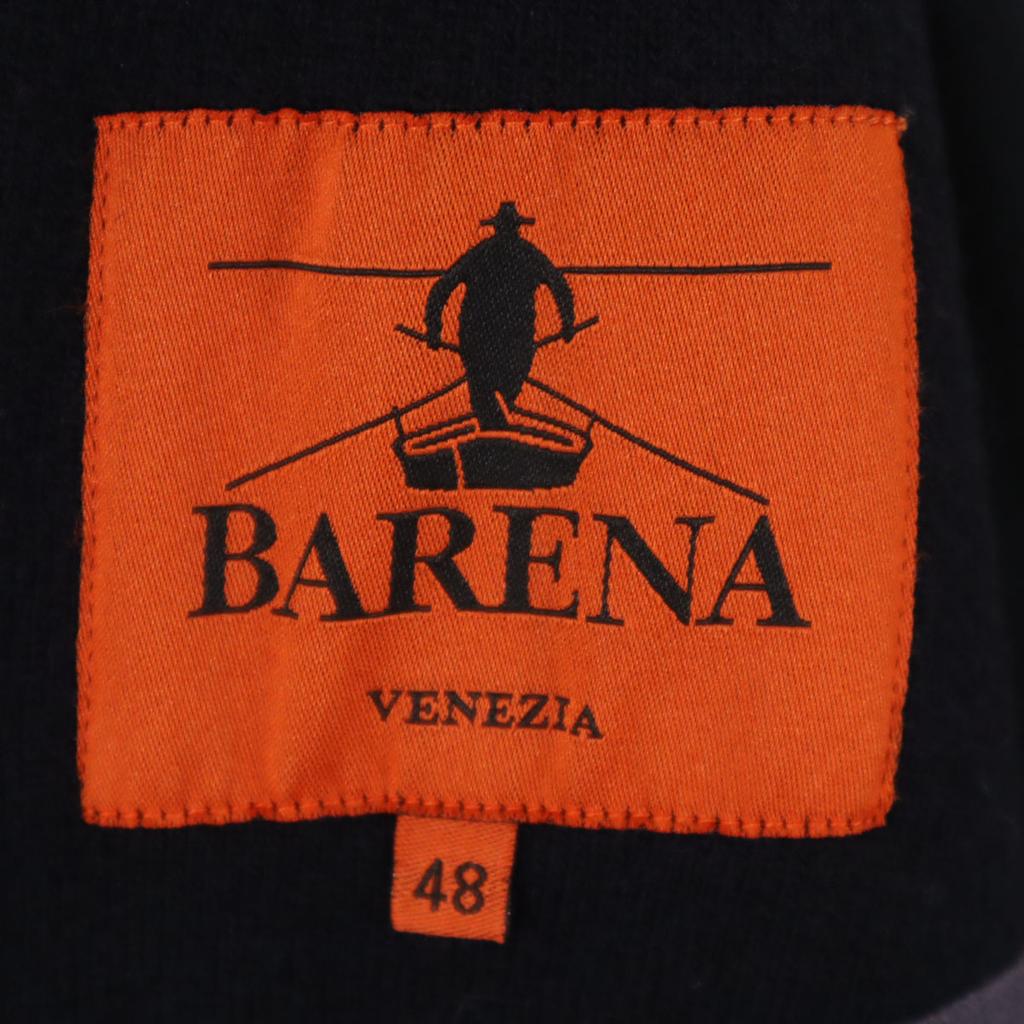 BARENA Made In Italy Knit Pea Coat 48 Navy P Coat Men's Used