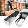 14'' 16'' Steel Mud Pan Sheared Edges For Easy Knife Cleaning Rustproof Drywall Mud Pan Plastering Tool