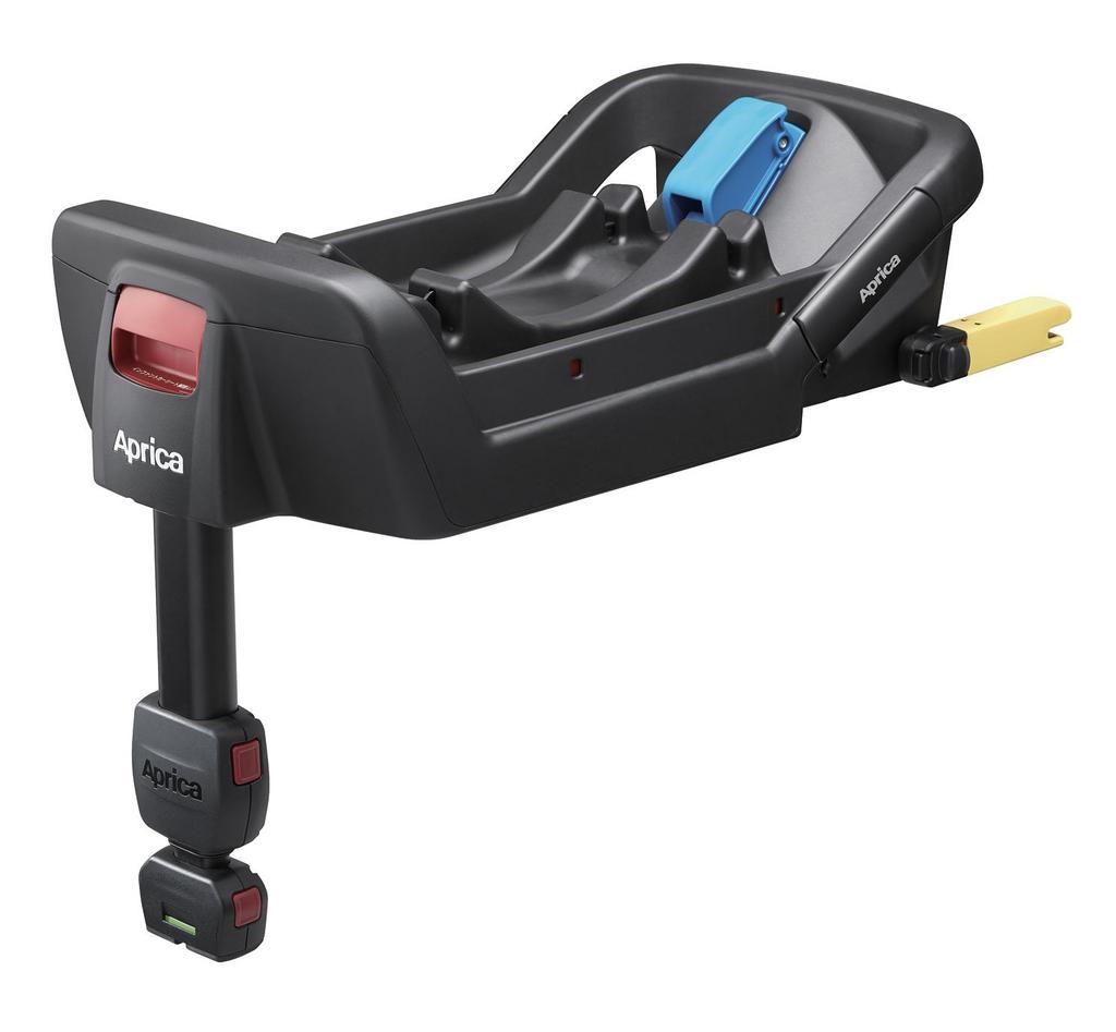 Aprica Smooth TS Infant Car Seat, Compatible with ISOFIX and Seat Belts, for Children 0-12 Months (Black), Model 2024041