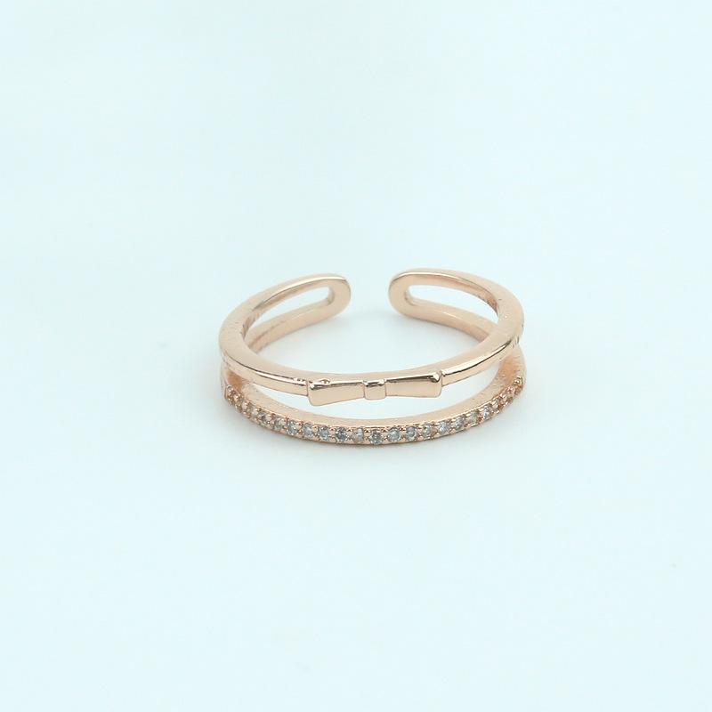 925 Sterling Silver Plated Sun Moon Sunflower Heart Rings for Women Original Flower Wedding Crystal Luxury Jewelry R5375