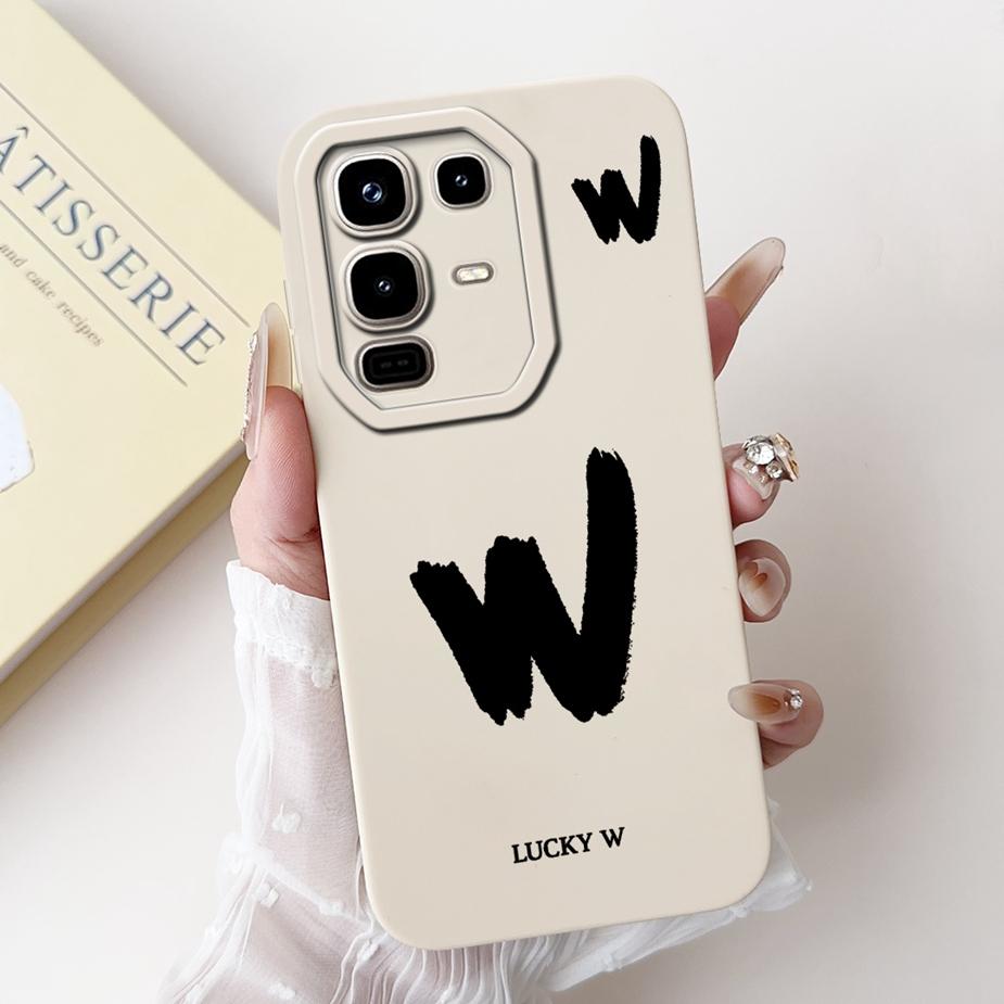 For Infinix Note 50 4G Case X6858 Cute Lucky Letters Cover Soft TPU Phone Case For Infinix Note 50 Pro Plus 50X 5G Note50 Fundas