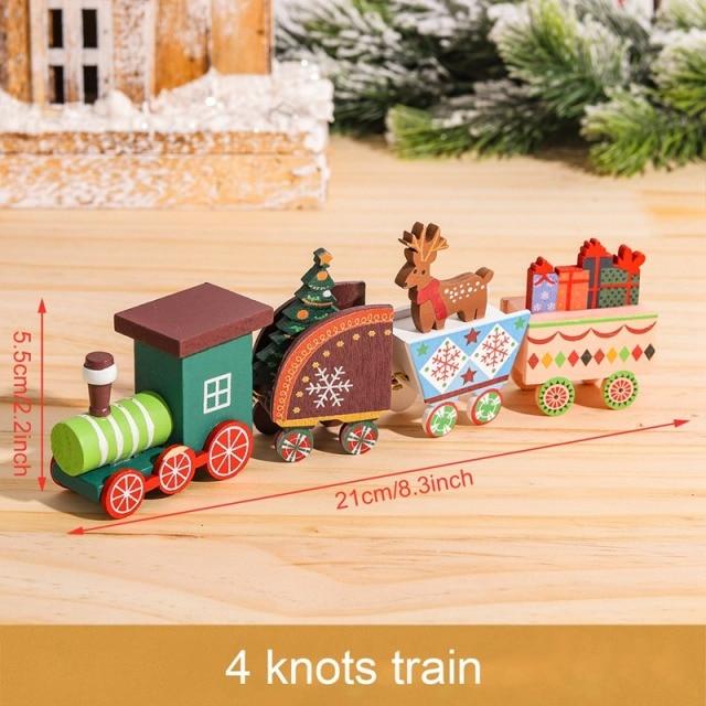 2022 Merry Christmas Train Images Buy Merry Christmas Wooden Train Ornament Christmas Decoration For Home  Santa Claus Gift Natal Navidad Noel 2022 New Year Xmas Decor At Affordable  Prices — Free Shipping, Real Reviews With Photos — Joom