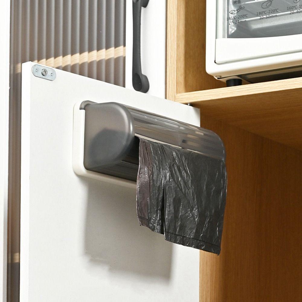Extraction Garbage Bag Container Wall Mounted Grocery Bag Holder Trash Bags Storage Box  Bathroom