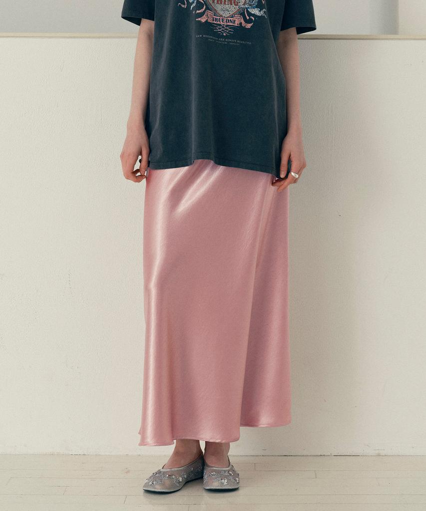 JUCYJUDY Satin Maxi Skirt J1Sk329C