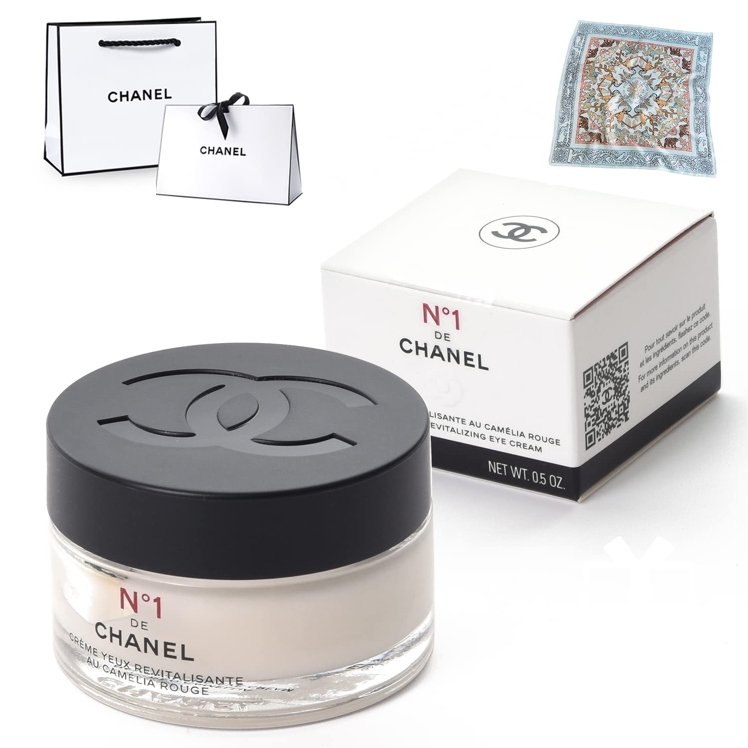 CHANEL Eye Cream de Chanel 15g Cosmetics Numero Once Skincare Serum [Set Item] N°1 No.1 (15g)