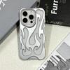 Apple 17 Pro Max Flame Heat Dissipation Case: Hollowed-Out, Frosted, Electroplated, Drop-Proof for iPhone 16/15.