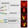 Precise For GSX-R1000 GSXR1000 2017-2021 Rear Tail Light Brake Turn Signals Integrated LED Light Replacement White
