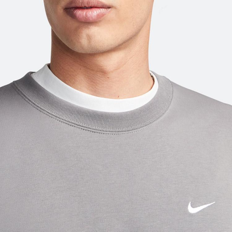 New Nike Sweatshirts Men Asphalt Gray DX0812-029