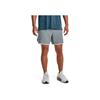 Under Armour Solid Color Elastic Waist 6-Inch Training Shorts Men Bottoms Blue 1377027-465