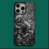 Black lace print New Hot Phone Case For iPhone 16,15,14,13,12,11,Plus,Pro,Max,Mini Soft Magesafe Magnetic Wireless Charge