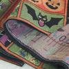 Halloween Tablecloth Placemat Table Flag Funny Pumpkin Tablecloth Decorative Bed Flag Halloween Rest