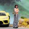 1/18 Girl Miniature Figure People Figurine Decoration Collections Micro Landscape Decor