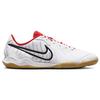 Nike Tiempo Legend 10 Academy IC Ready Pack Herren Sneakers Weiß Hell-Karminrot Schwarz DV4341-100