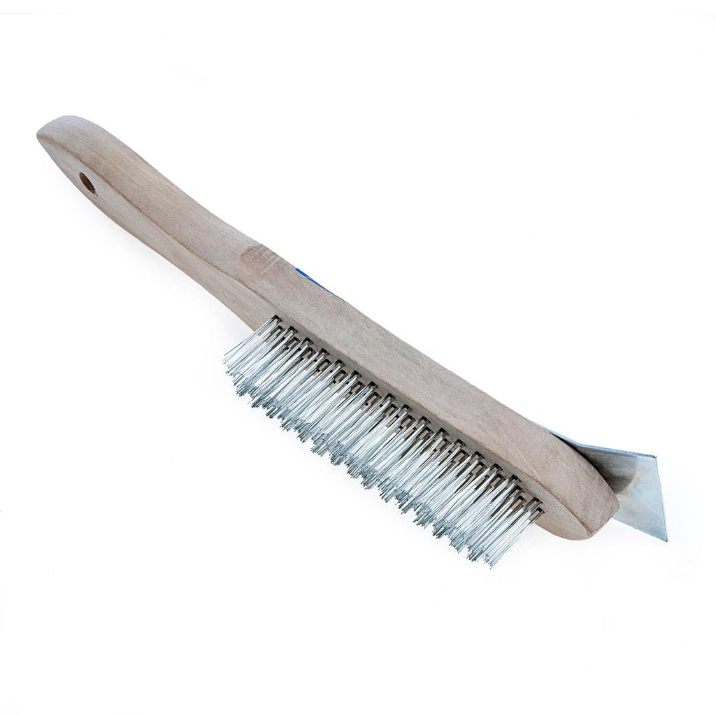 Lynwood 4 Row Wire Brush & Scraper