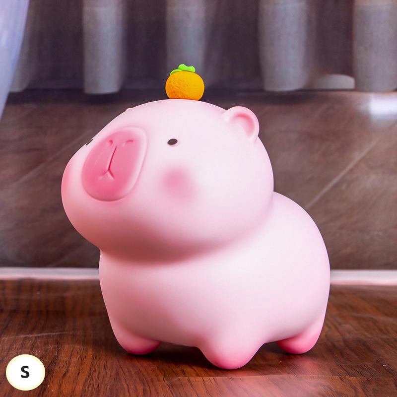 Cute Cartoon Capybara Piggy Bank Decoration For Bedroom Household Kid Money Banks Gift