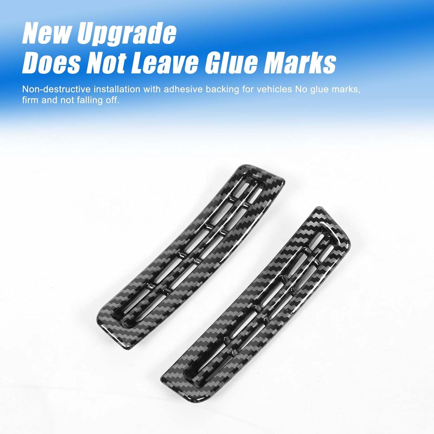 A Pillar A/C Outlet Frame Trim Compatible with H-yundai Tucson/Santa Cruz 2022-2024, ABS Inner A-Pillar Air Vent Cover Protector Accessories