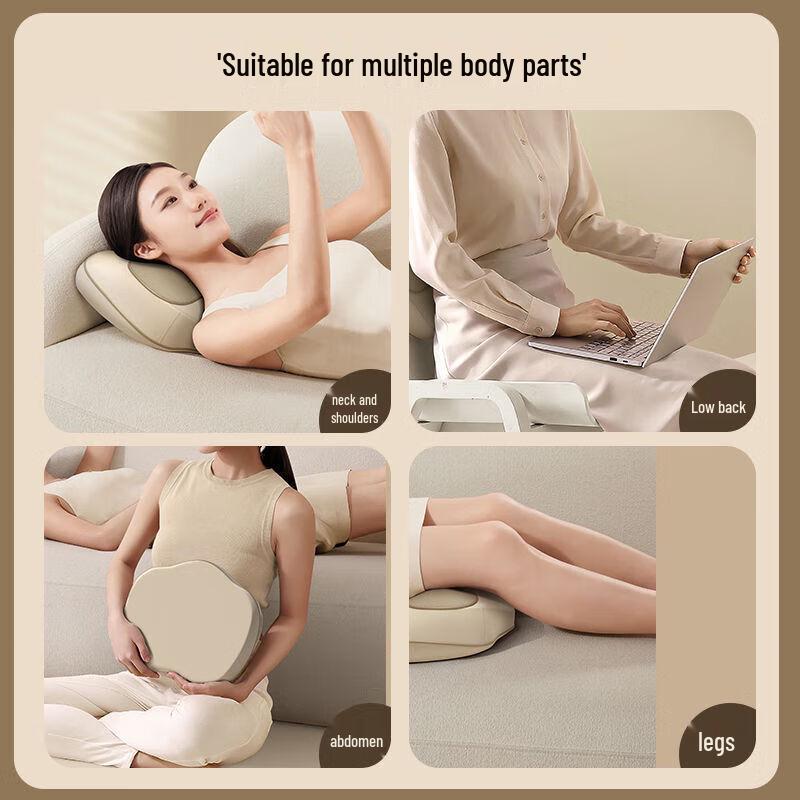 AUX Multifunction Neck and Body Massage Pillow