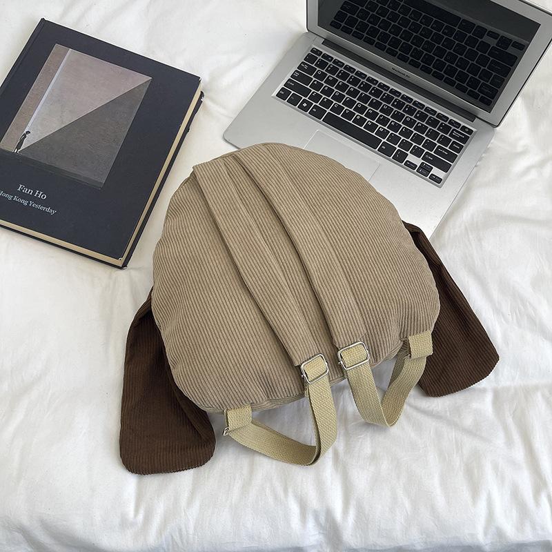 2025 new autumn and winter cute puppy backpack large capacity computer bag student schoolbag versatile travel small backpack