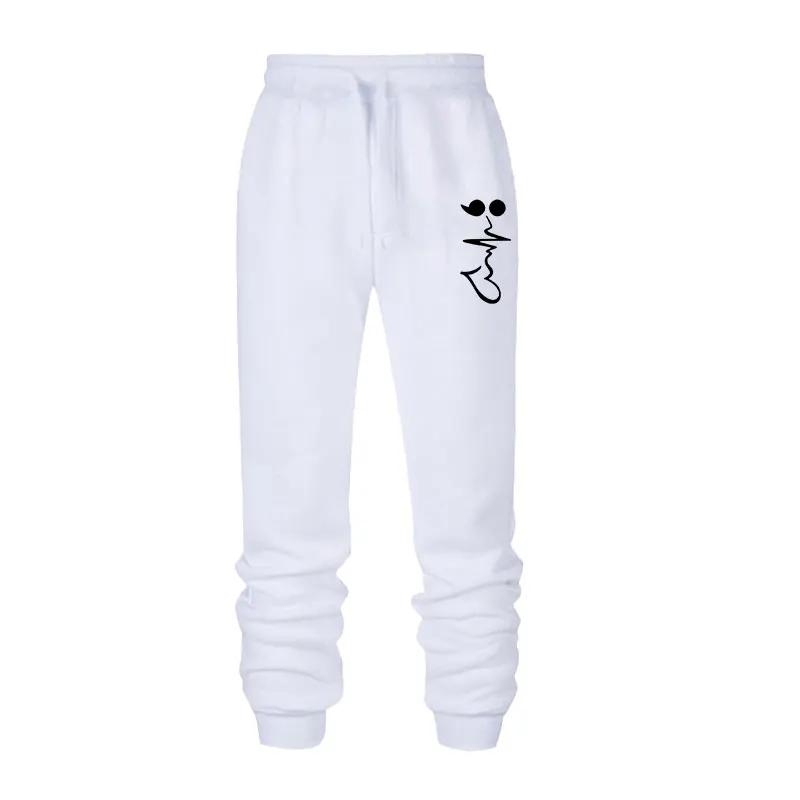 Women Hart Bedrukte Fitness Joggingbroek Outdoor Casual Loose Sports Long Pants Women Drawstring Fitness Sweatpants