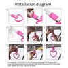 Handle Hand Strap Drift Rings Rear Front Bumper Warning Loop-Subway Bus Jdm-Car Accessories Interior-Exterior Decoration