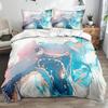 Classic 3D Marble Quilt Cover Set Bedding Sets Comforter Covers Pillowcases 3-Piece Duvet Cover Linens Bed 140x200 Bedspreads