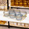 Luxury Compartmentalized Fruit and Snack Tray for Home Display