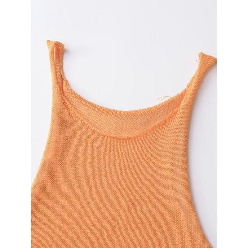 Kaslead New Arrival Women's Fashion Style Fashion Casual Minimalist Easiest for Match Rib Vest 4566410