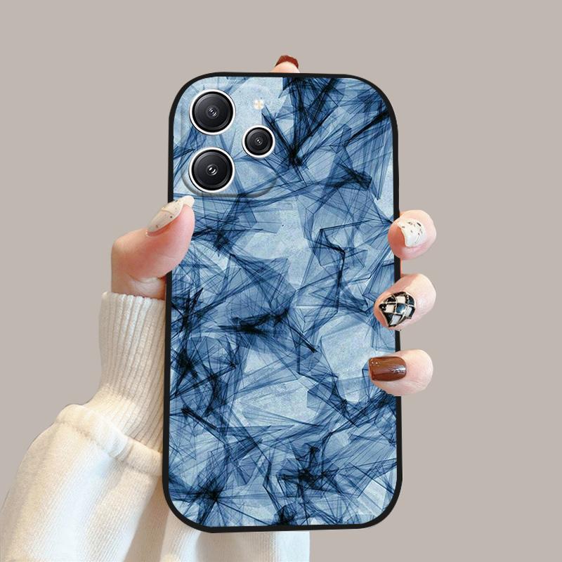 For Redmi 12 4G 5G Silicone TPU Soft Case For Redmi 12R Phone Bumper Cover For Xiaomi Redmi Note 12R 5G Protective Fundas Cases