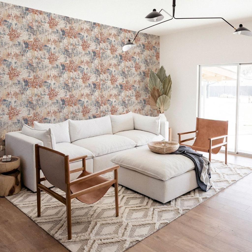 Arthouse Abstract Textured Wallpaper