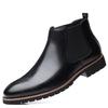 Neue Herren Slipper Casual Chelsea Boots vielseitige kurze Stiefel Herren Außenhandel Übergröße Herrenschuhe Stiefel timberla