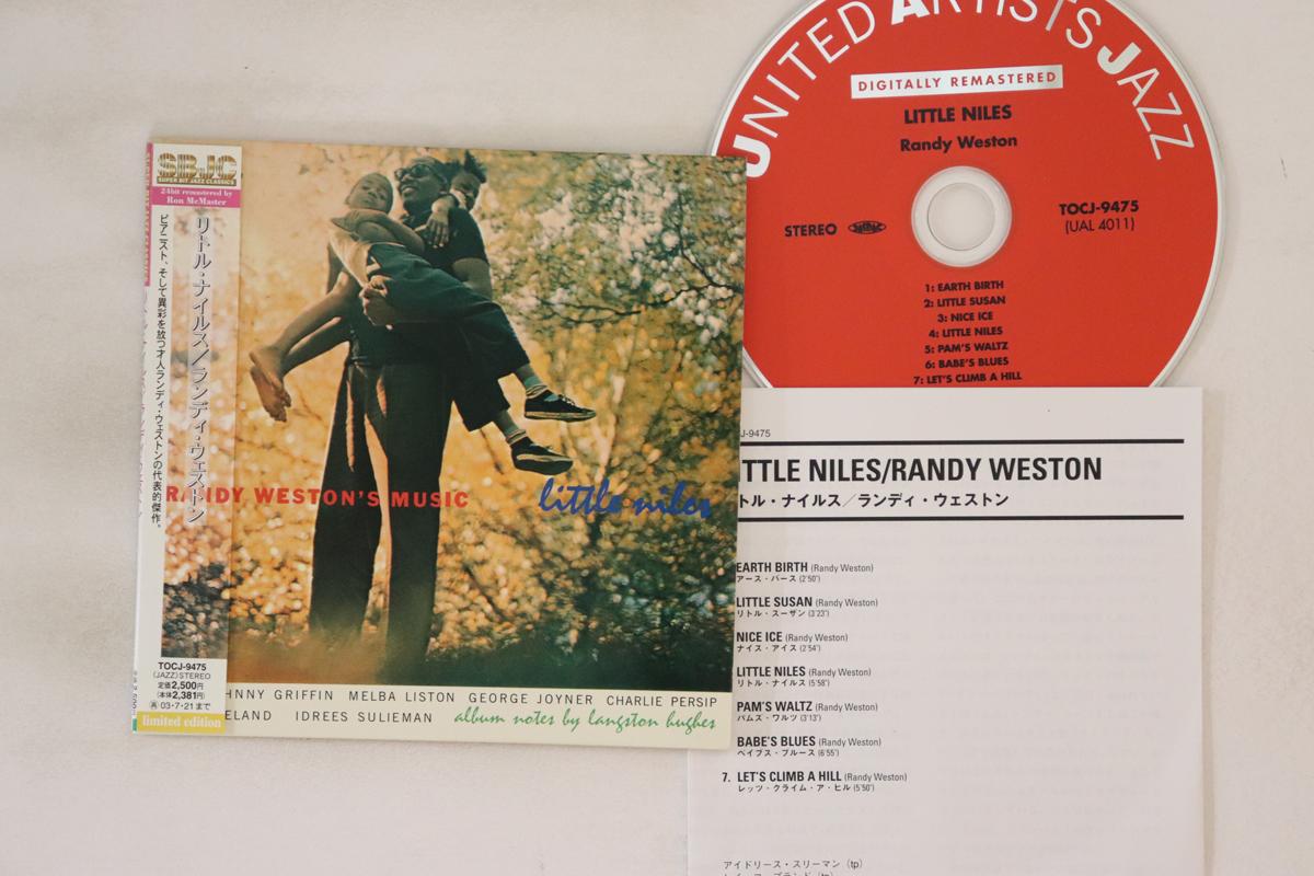 

CD RANDY WESTON - Little Niles TOCJ9475 UNITED ARTISTS 2003 Japan Obi Jazz Used