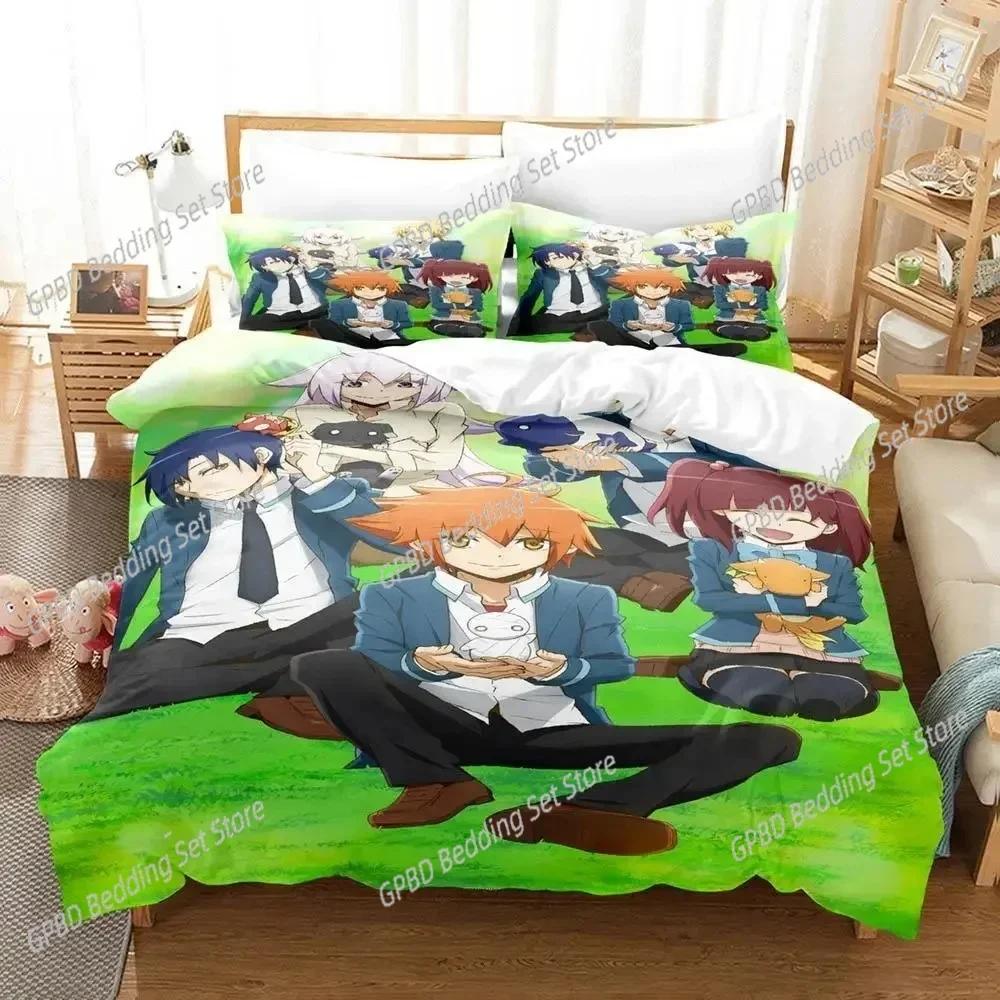 

Anime How To Keep A Mummy Bedding Set Bedroom Soft Modern Bedspreads Comefortable Kids Duvet Cover Quilt Cover And Pillowcase EU Single(135*200cm)3pcs
