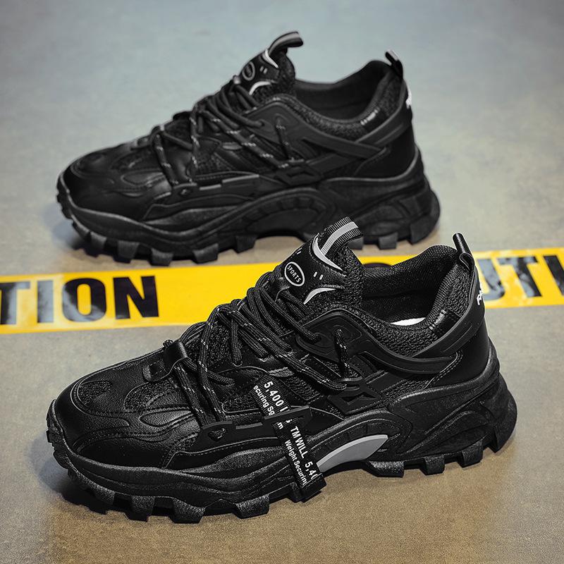 Platform dad shoes men's spring new versatile spring and autumn sports men's shoes lightweight shoes ins