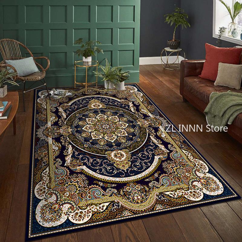 Bohemia Living room rugs Decoration bedroom Deluxe anti slip floor mats Large area carpet Lounge Rug Persian carpet washable