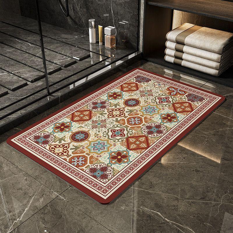 Toilet Floor Mat, Diatom Mud, Bathroom Water-absorbing Non-slip Mat, Door Mat Entering the Door, Toilet, Kitchen Door Mat