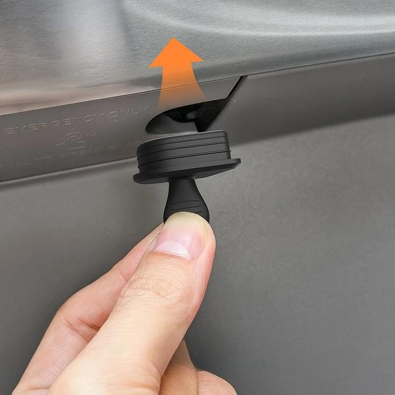 For Zeekr 7X 25-26 Car Glass Door Panel Anti-pull Silicone Plug Main Driver Broken Window Cover Anti-mis-pull Cover Accessories