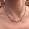 Classic Men Necklace Width 4 To 8 MM Stainless Steel Long Necklace For Men Women Chain Jewelry