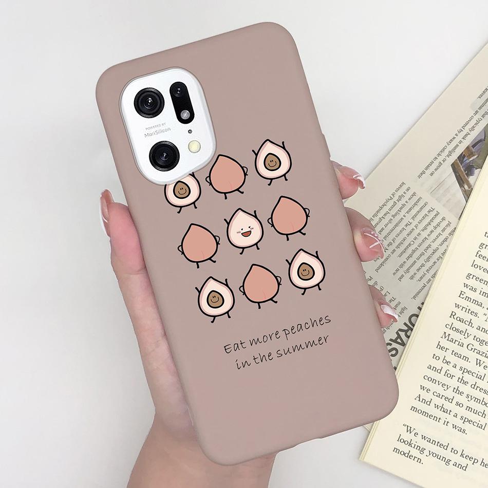 Für Oppo Find X5 Pro Lite Handyhülle Schmetterling Mattes Silikon Stoßfest Schwarze Abdeckung Für Oppo FindX5 X5Pro X5Lite Funda Coque