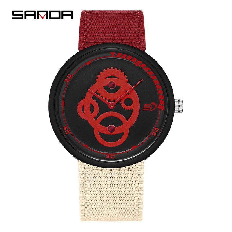 50M Waterproof Quartz Student Watch - Unisex Silicone Casual Exam Watch