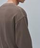 MUSINSA STANDARD Pigment Relaxed Crew Neck Long Sleeve T-Shirt [Brown]