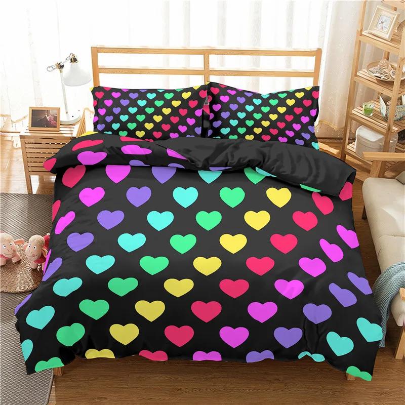 3D Holow/Round Hole Beding Set for Adult Peoples plus Children,Soft Duvet Cover Set,Twin Ful Quen plus King Bedrom Set,Home Textile gren