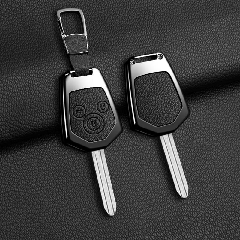 Zinc Alloy Leather Car Key Cover For Subaru Crosstrek Forester Impreza Legacy Outback Tribeca Wrx Sti Crosstrek Ascent Keychain