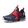Anta Marvel X Seeed Chaussures de Running Basses Antidérapantes Résistantes à l'Usure Homme Baskets Bleu Rouge 91845508-11
