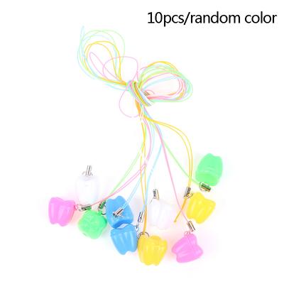 10 Stück Bunte Baby Kinder Zahn Aufbewahrungsbox Organizer Milchzähne Andenken Halter