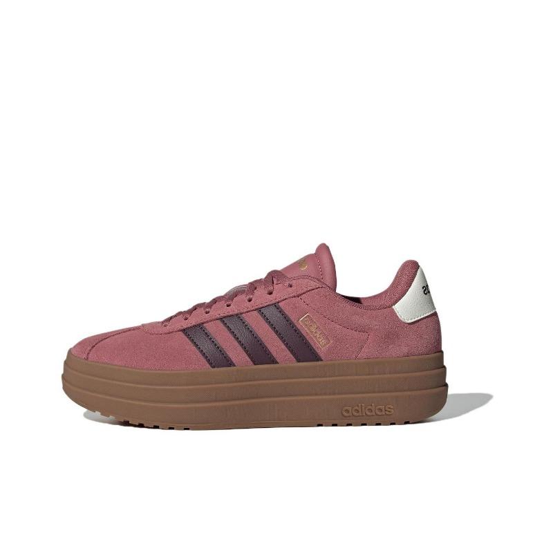 Adidas VL Court Bold Women s Lifestyle Sneakers Pink Maroon KJ6853 36