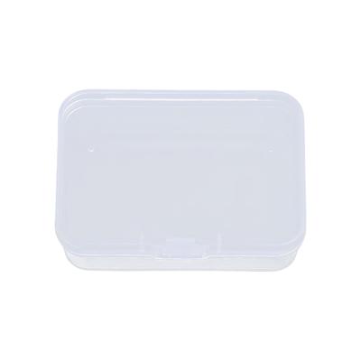 2Pc Transparent Plastic Storage Jewelry Box Container For Beads Earring Box
