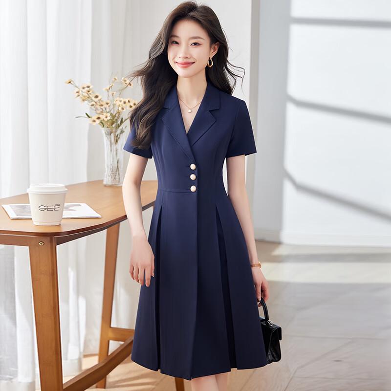 Teluoman Women s Professional A-Line Dress 2XL