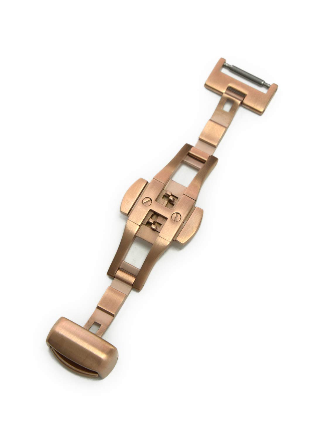 

[CASSIS] Cassis Watch Strap D-Buckle PBF D-BUCKLE Satin 12mm Rose Gold with Replacement Tool CARGS012